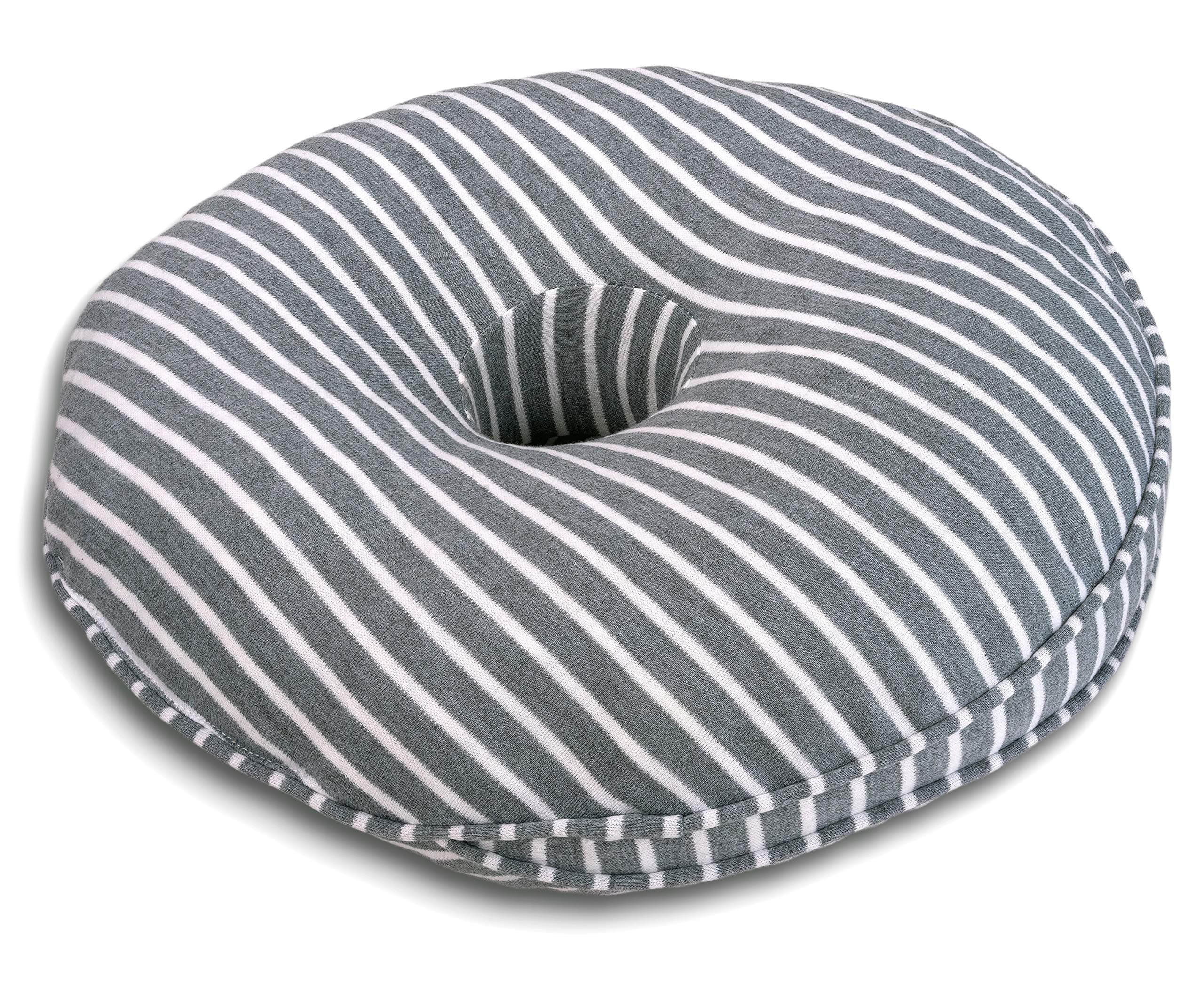 Donut Pillow Cushion, Memory Foam, For Tailbone, Coccyx, Butt Pain - Orthopedic Pillows and Cushions for Pregnancy, Back Support, Post-Surgery, Postpartum - Comfortable, Hemorrhoid pillow, Women and Men