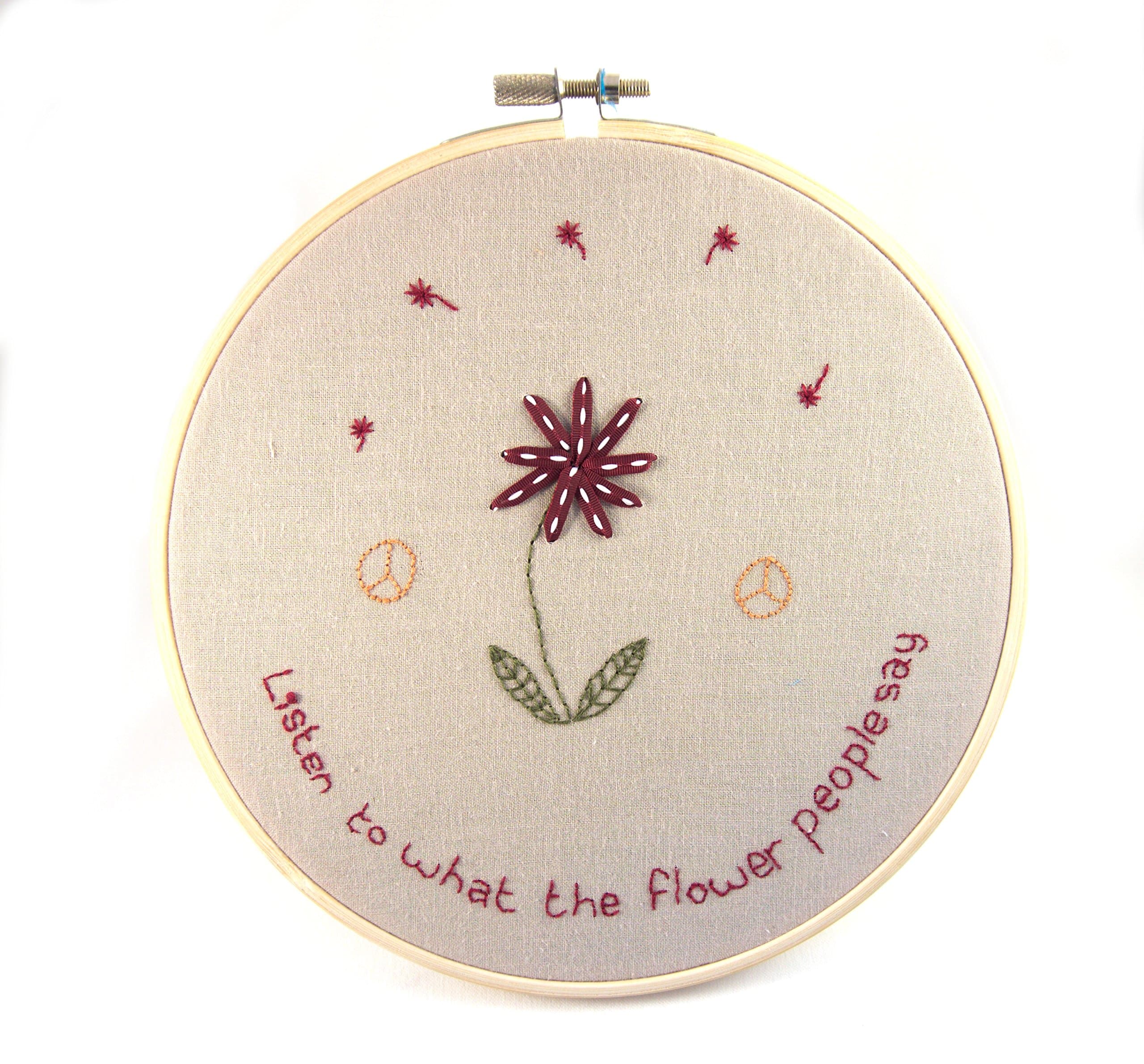 Spinal Tap Embroidery Hoop Art