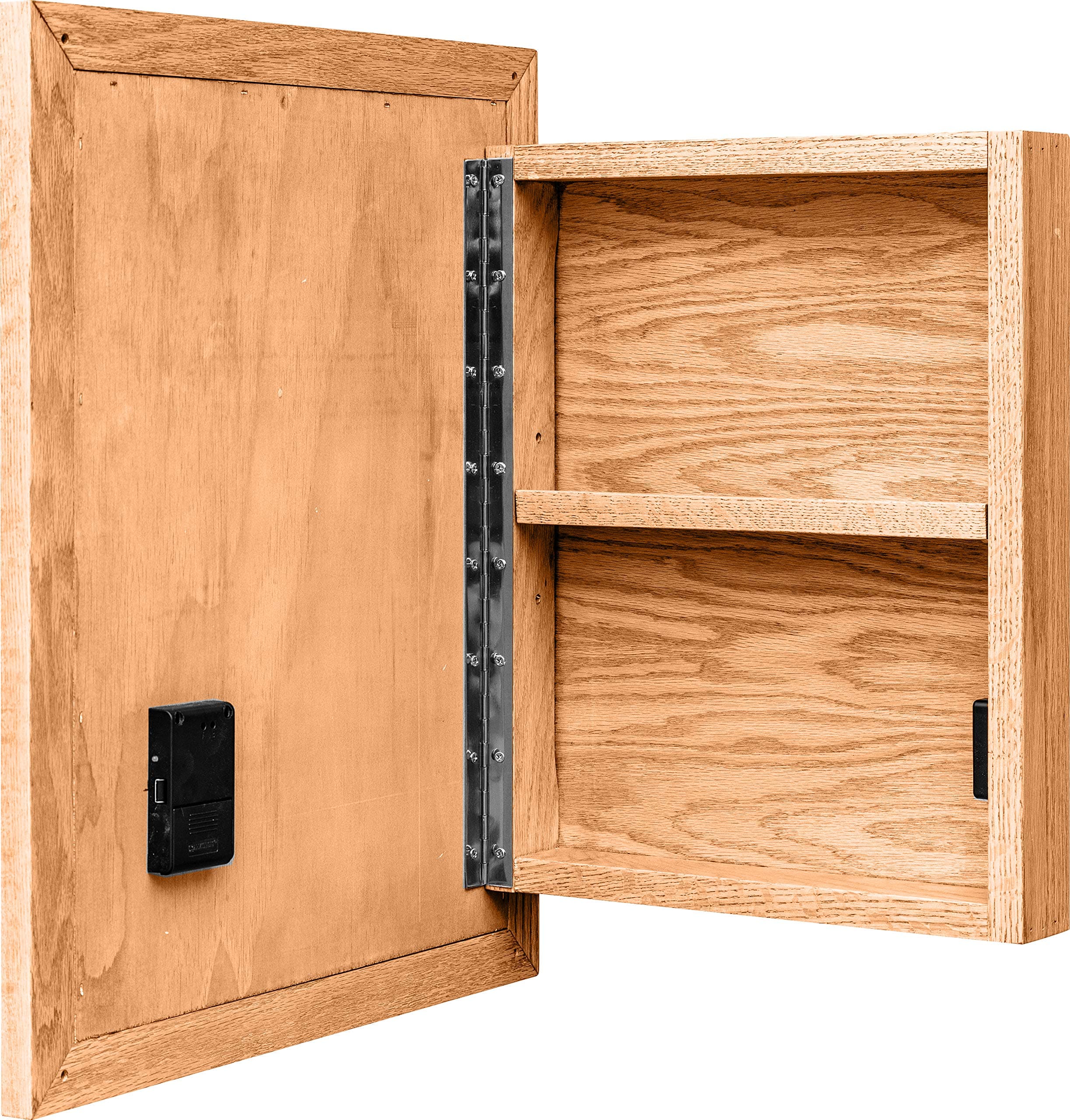 Hidden Compartment Mirror - Craftsman, Type 1 Autumn Stain