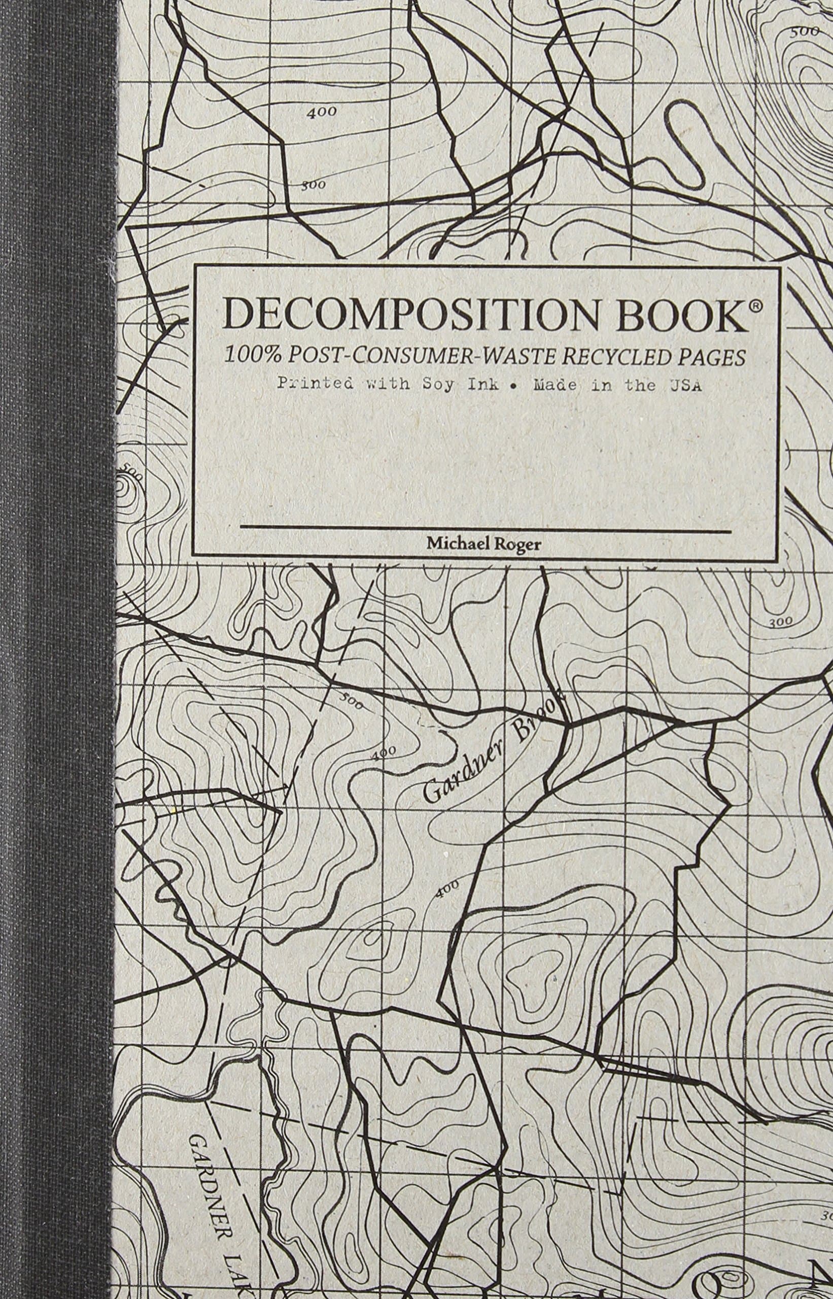 Topographical Map Pocket Sized Decomposition Book: Grid-ruled Composition Notebook With 100% Post-consumer-waste Recycled Pages Kitchen – January 16, 2013