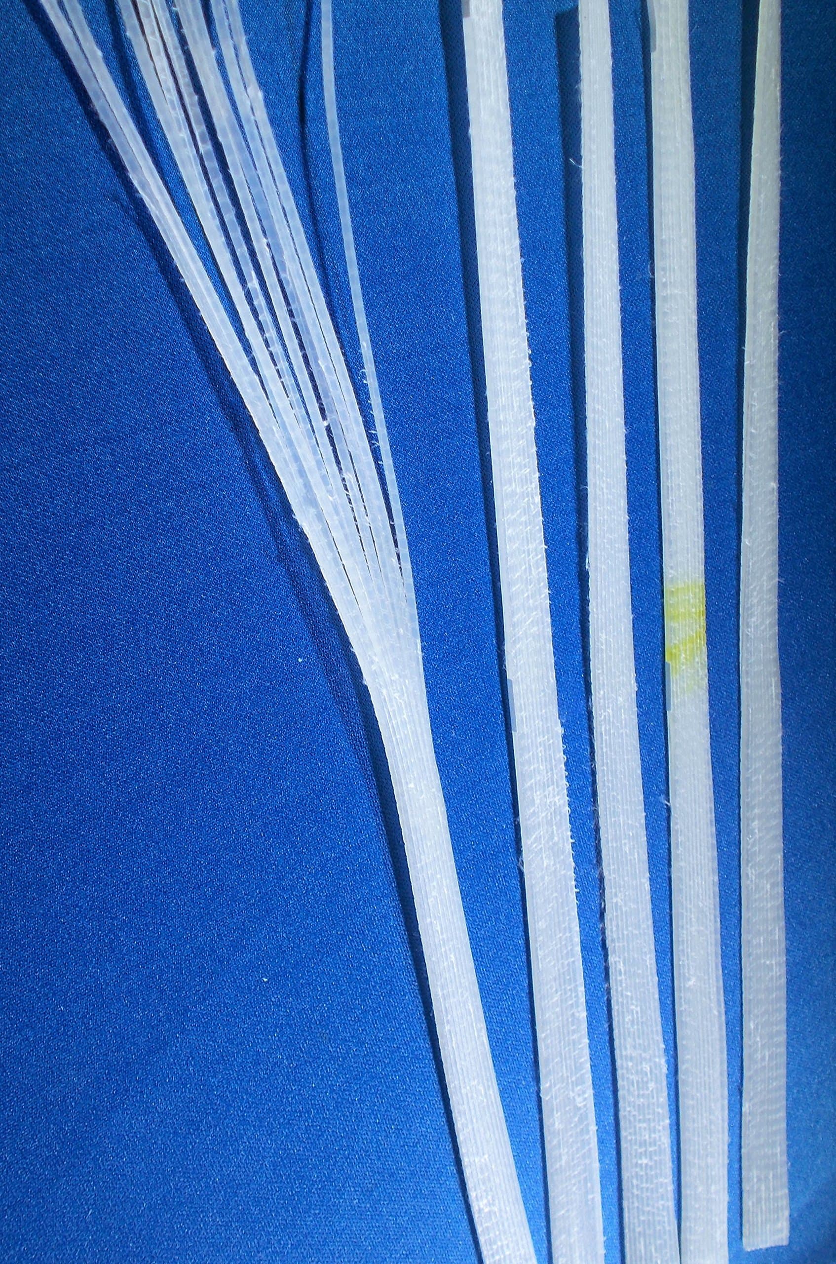 ThermoBind 50pcs 1/16th" (1.5mm) Glue Strips with mesh Backing -1-12 Sheet Capacity