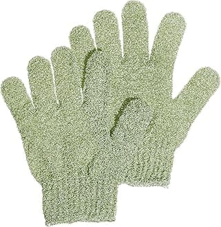 Body Prescriptions Exfoliating Body Scrub – Body Cleanser for Nourished, Ultra-Smooth Skin, Exfoliating Gloves