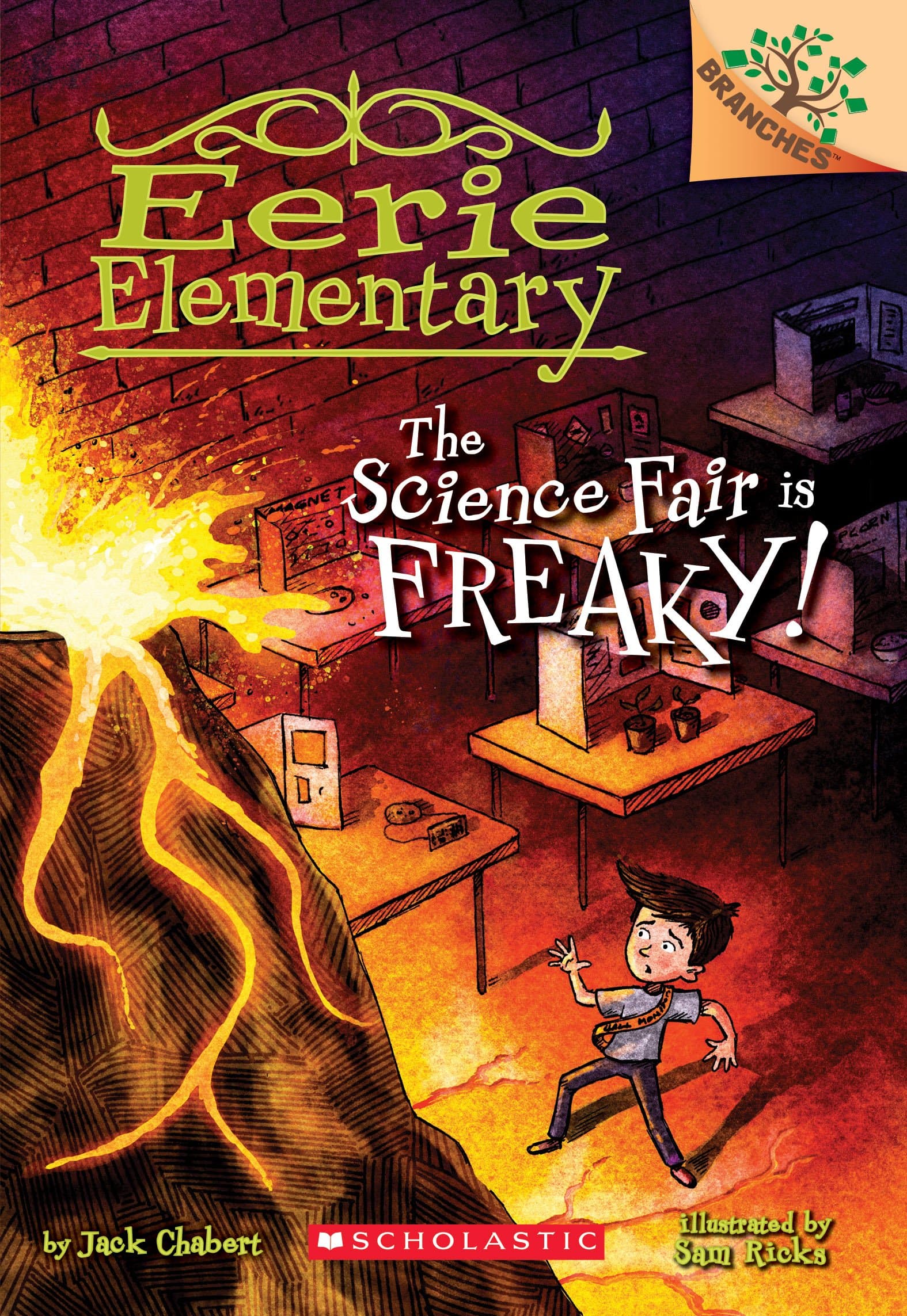 Scholastic The Science Fair is Freaky! A Branches Book (Eerie Elementary #4) (4)