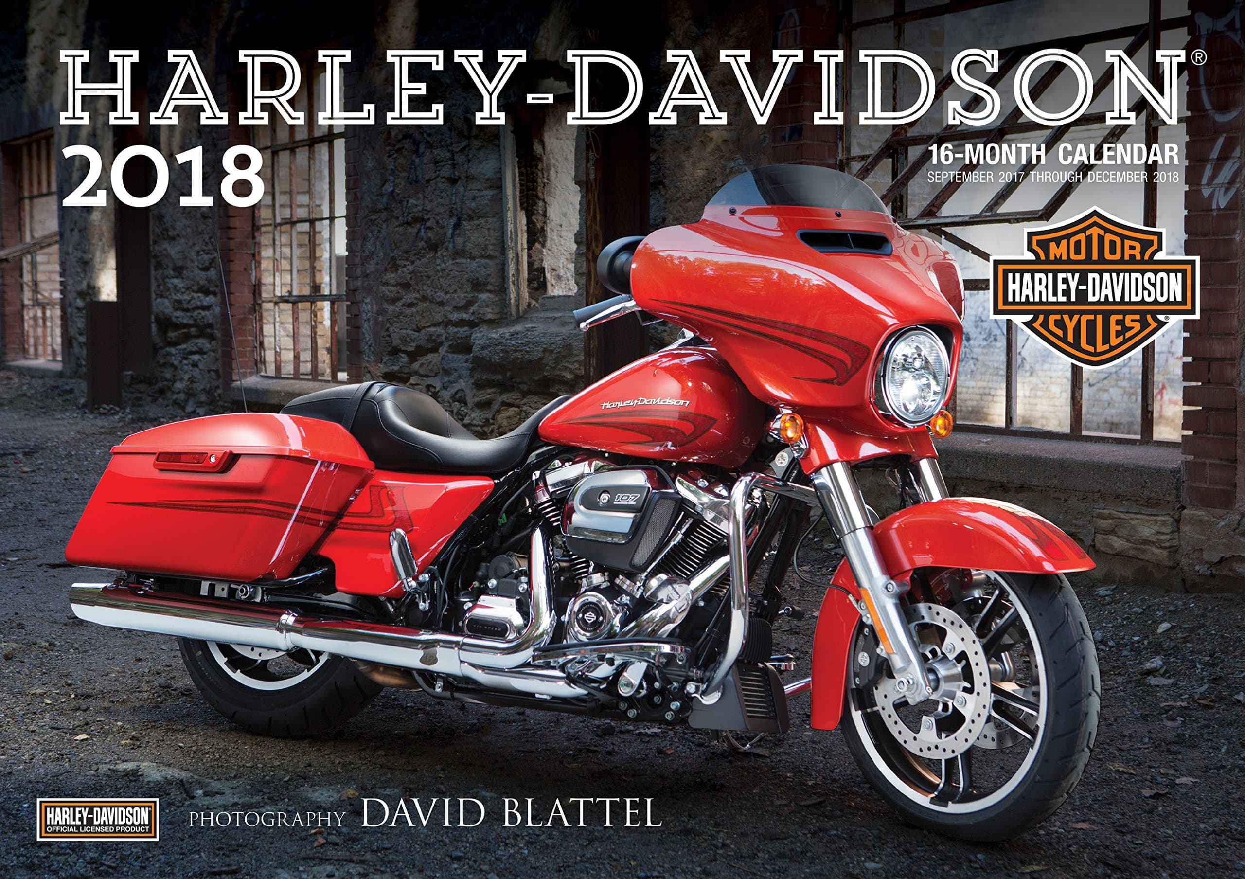 Harley-Davidson(r) 2018: 16-Month Calendar Includes September 2017 through December 2018 Calendar – Wall Calendar, August 1, 2017