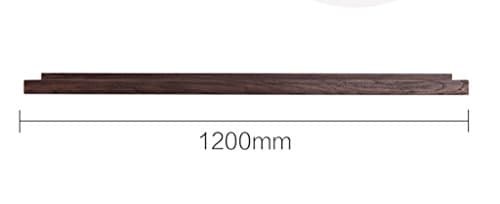 stable Rack, Solid wood living room TV Wall Shelf Wall hanging On the wall bedroom Wall Partition 150mm brown Simple and elegant ( Size : 1200*40*150mm )