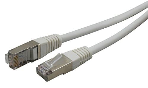 Waytex 33540 Shielded RJ45 ADSL Network Cable 15 m White
