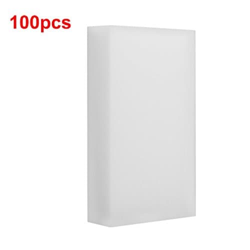 iVooVoo 100pcs White Multi-functional Magic Sponge Eraser Cleaner 100 x 60 x 20mm