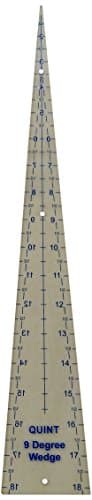 Quint Measuring Systems Quint Measuring Systems CW918 9-Degree Circle Wedge, 18-Inch