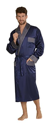 Men’s Silky Bathrobe Elegant Design