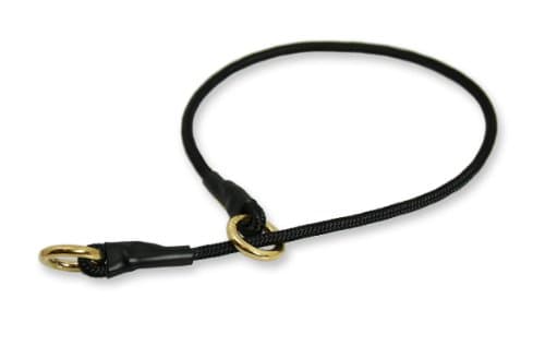 Silent Training Choke Dog Collar, Size 92.5 cm – 36.42 inches, Handmade in Sweden