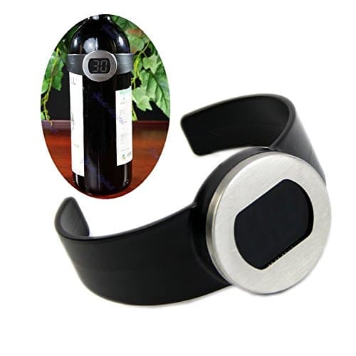 Wine Thermometers, Digital Red Wine Thermometer with LED Display/Durability/Easy Operation