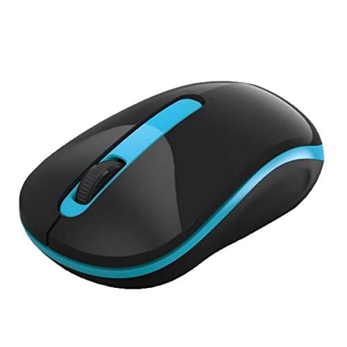 Mai Dou Girl Wireless Colorful Notebook Mouse,Blue