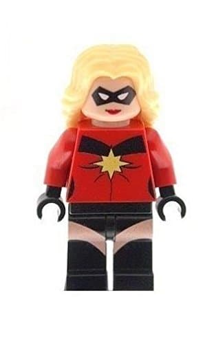Custom Batman Superheroes Xmen Ms Marvel Version 1 Figure Printed on LEGO parts