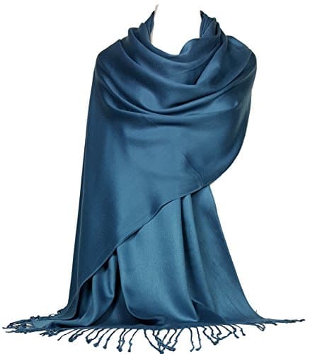 GFM Smooth Shiny Surface Pashmina Style Scarf (L9)