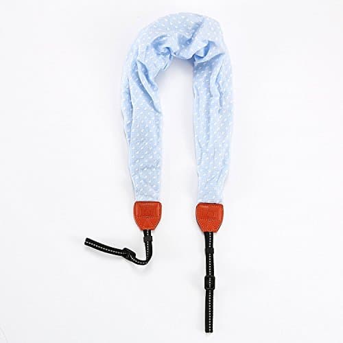 MIMIU Chevron Scarf Super Comfortable Camera Strap and a Bonus Ivation Spot