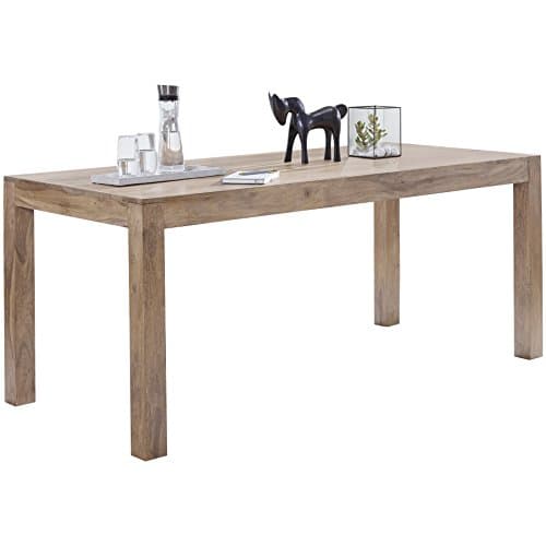 Wohnling wl1.442 Dining Table Solid Acacia 120 x 60 x 76 cm