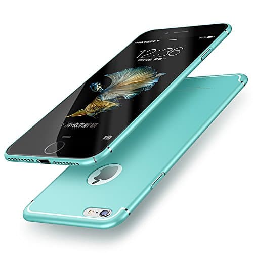 iPhone 7 Case, iPhone 8 Case, CuckooCase® Drop Shock Proof Hard Shell Armour Bumper With Glitter Silver Design Ultra Slim Thin Protective for Apple iPhone 8 (2017) & iPhone 7 (2016), Emerald Green