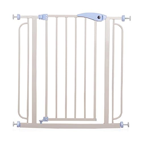 WSSF- Two Way Auto-Close Security Metal Gate Guardrail Infant Baby Stairs Safety Gate Fences Indoor Child Play Area Playpen Pet Dog Fence Rod Isolated Door Bar Gate