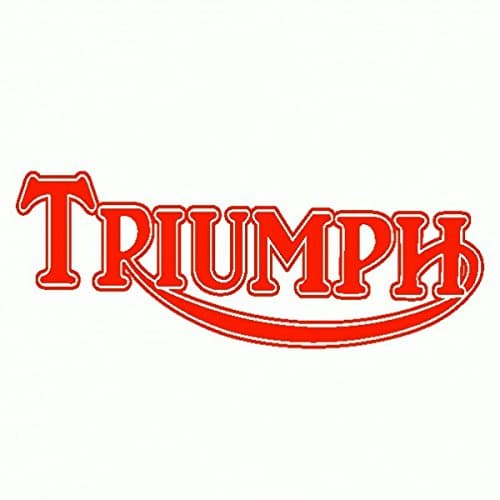 Triumph Sticker pre-spaced – Red – 20 cm