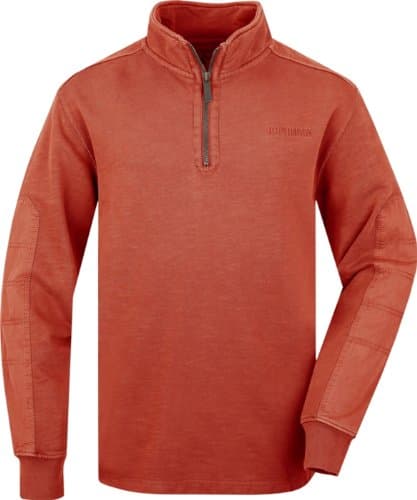 BUSHMAN Men's Sweatshirt ROBIT (Large, Orange)