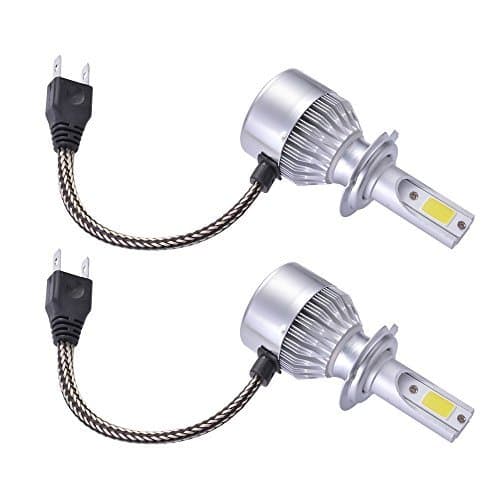 Bonega® 2PCS H7 LED Headlight bulb 55W 10000LM CREE Chips Car LED Headlight Lamp Conversion Kit Hi/Lo Beam Bulb 6000K White