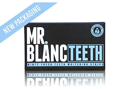Mr Blanc Teeth ™️ Teeth Whitening Strips - 2 Week Supply - Professional Teeth Whitening - Enamel Safe - Non Peroxide