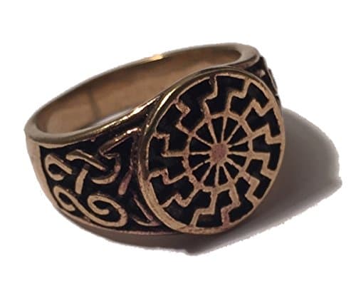 Black Sun – SEALING RING (in Bronze) | Ring Size 21/66