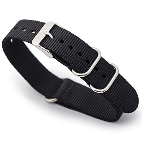 svalbard Nato Watch Strap Black NS11