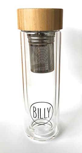 Billy Portable Flask - Brew Loose Leaf Tea, Teabags and Coffee on the go - 450ml - As seen on TV.