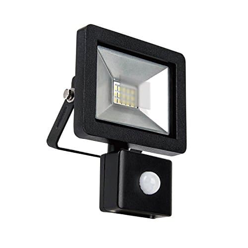 PowerSave New Updated Slimline 10w, 20w or 30w Ultra Bright LED Energy Saving Security Flood Light with Movement Detector PIR Sensor. (10w=100w)