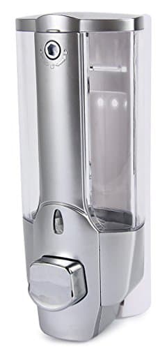Soap Dispenser Ticar 350ml Kitchen Bathroom Single Head with a Lock ABS Plastic Liquid Shampoo Vessel