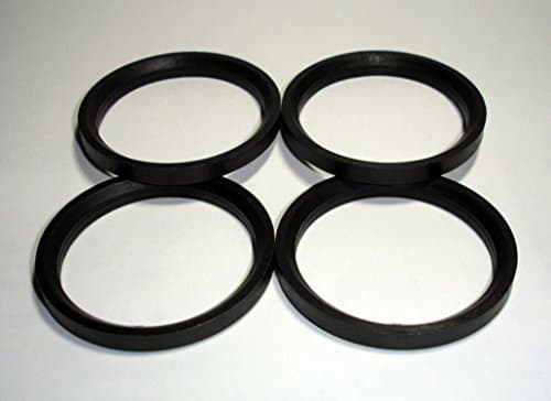 4 Centring Rings Spacers for Alloy Wheels 72.0 - 60.1 mm Mak Matrix TSW Zen Aluminium Wheels