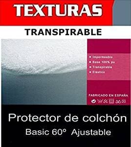 Textures Home Mattress Protector – Breathable Terry/PU (Available in Various Sizes) 140_x_200_cm