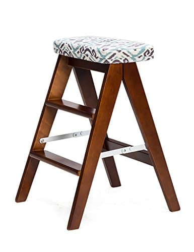 Desk Chair Simple Modern Household Solid Wood Folding Table And Chairs Practical Kitchen Stool Office Chair ( Color : #3 , Design : Pack of 3 )