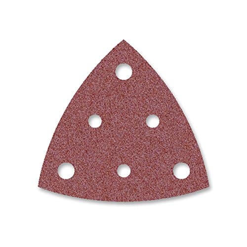 50 MENZER Hook & Loop Sanding Sheets for Delta Sanders 82 mm - Grit 240-6 hole