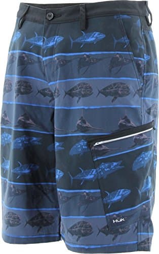 Huk KC Scott Fish Guide Short, Dark Grey, 32