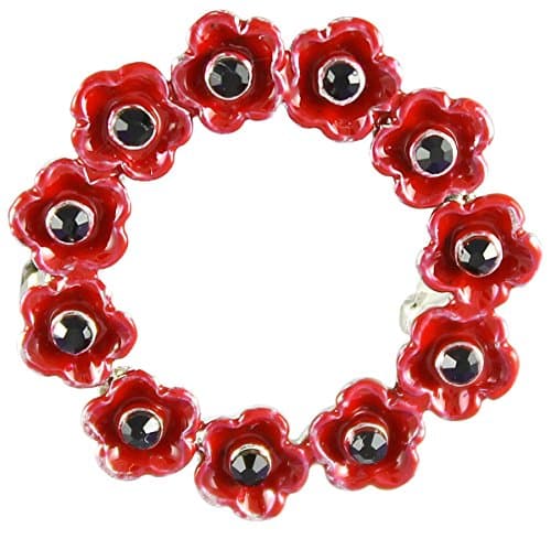 Angélys Poppy Small Wreath Brooch