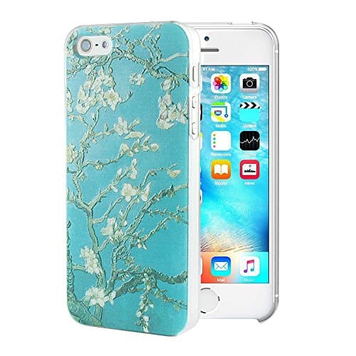 iPhone 4 4s Hard PC Case 3D Painting Vincent Willem Van Gogh Art Painting Phone Case Branches of an Almond Tree in Blossom