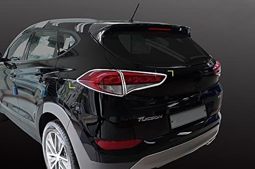 Rear lights Frame Rear Light Eucten Rear Light Strips Chrome 4 Pieces