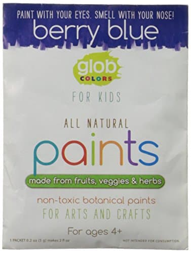 Glob Natural Paint 2Oz Packet Berry Blue