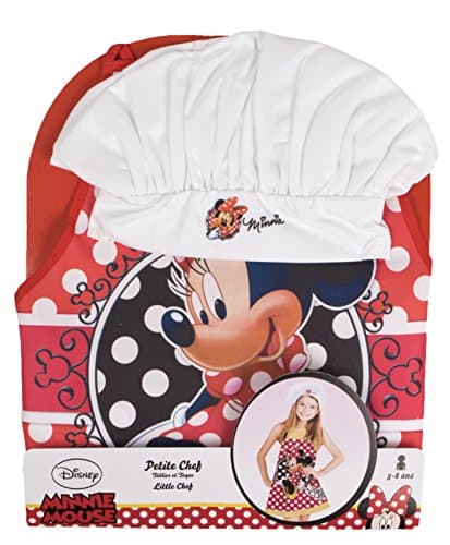 Kids Character Apron + Chefs Hat Minnie