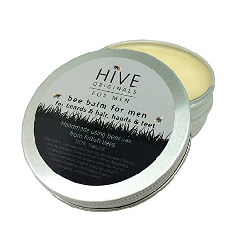 Bee Balm for Men Handmade using British Beeswax 100% Natural Beard Oil face Protection
