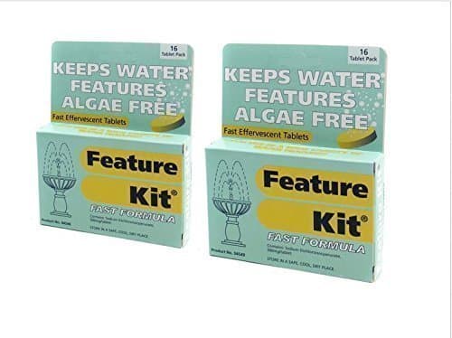 Pond Garden Water Feature Cleaning Kit Clears Algae 16 Tabs Nishikoi * PACK OF TWO*