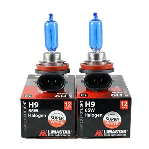 2 x Halogen Lamp Bulbs 12 V Bulb 2x H9 65 W PGJ19-5 Xenon Effect Edition Low Beam High Beam Base for Kawasaki Motorcycles Ninja/VN/ZZ R