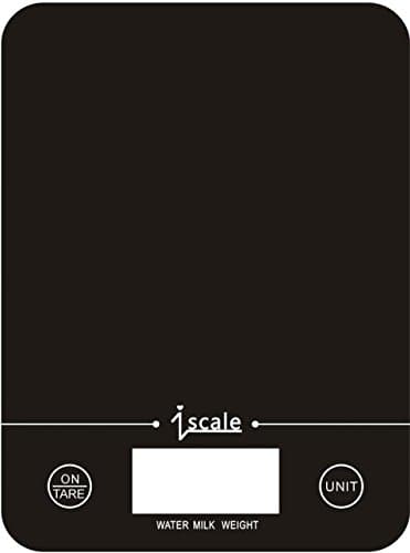 Arida Touch Professional Slim Digital Multifunction Kitchen and Food Scale in Elegant Black-- (Water , Milke , Other)