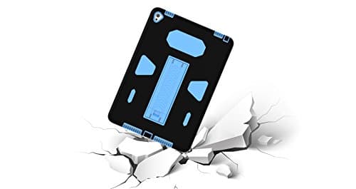 JECCE for Amazon Kindle Ipad 6 Case /iPad Air 2 Case,Dual Layer Rugged With Kickstand Full-Body Shock Proof Hybrid Heavy Duty Armor Defender Protective Case