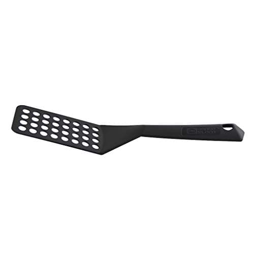 Berndes Spatulas For Non Stick Cookware Turner Spatula Ergonomically Designed Black Slotted Spatula Turner Nonstick Kitchen Tool