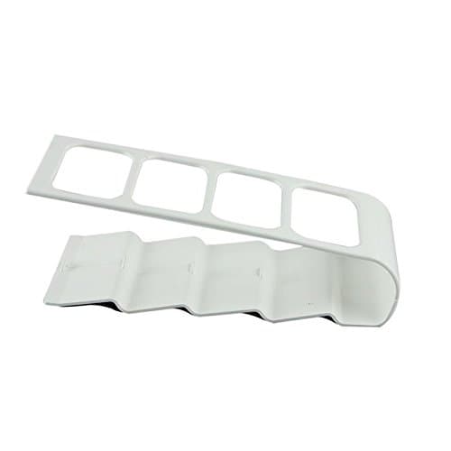 TV DVD VCR Step Remote Control Mobile Phone Holder Stand Storage Caddy Organiser"White"