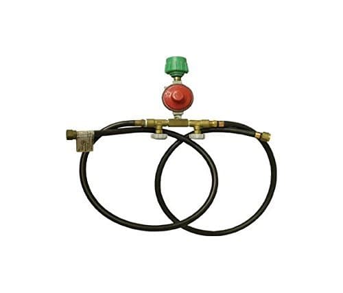 King Kooker06502 Double Hose & Regulator Assembly, One Size, Multi