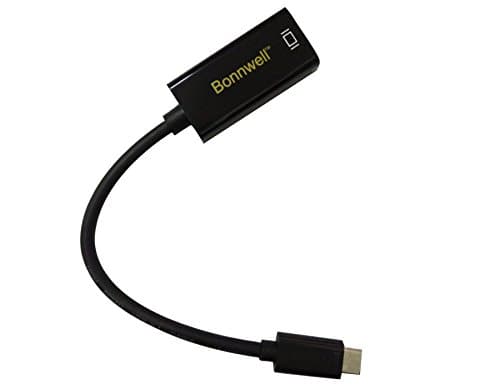 USB-C Type C to Mini DisplayPort Adapter 4K@60Hz in Black, USB 3.1 Type C to Mini DP adapter